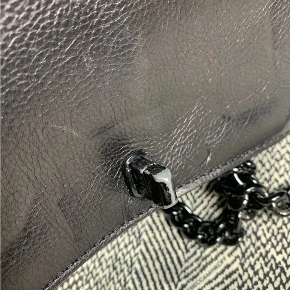 Rebecca Minkoff Mini Black Quilted Leather Crossbody - Picture 6 of 6